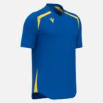 camiseta wyrm azul royal amarillo