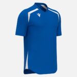 camiseta wyrm azul royal blanco